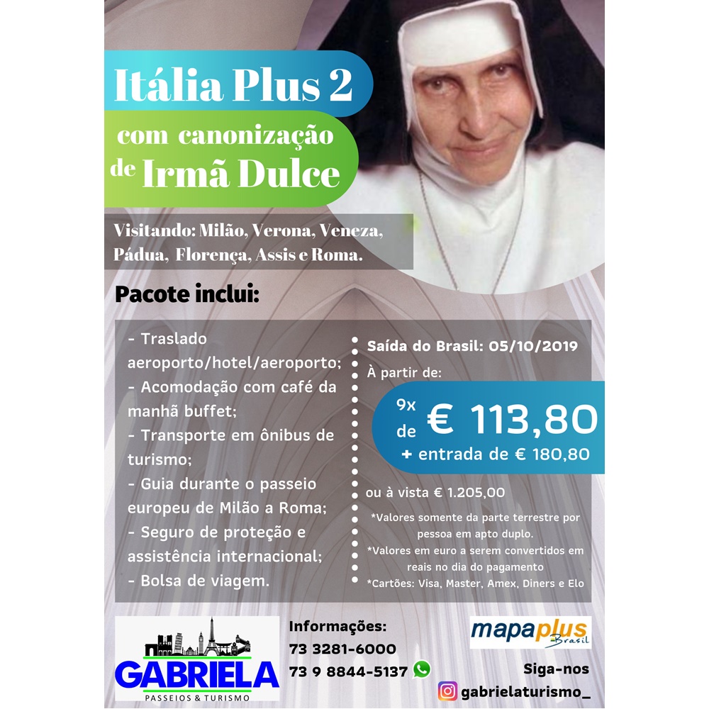 Agência de viagens Gabriela Turismo está sob nova direção e apresenta os novos pacotes de viagens 8